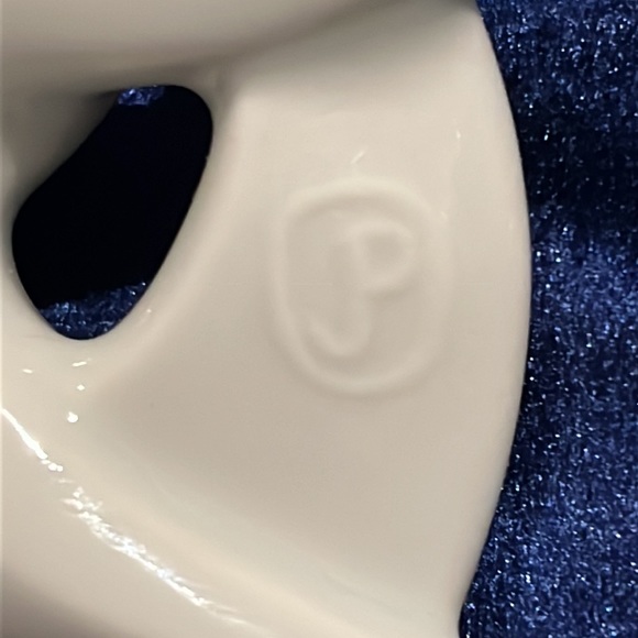 1978 Haviland Christmas ornament France "Sledding Angel" Discontinued - Picture 9 of 10